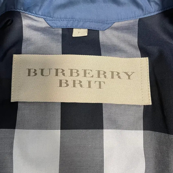 [BUNJANG] Burberry Blue Trench Coat (Men's) / 버버리 블루 트렌치 코트(남성용)