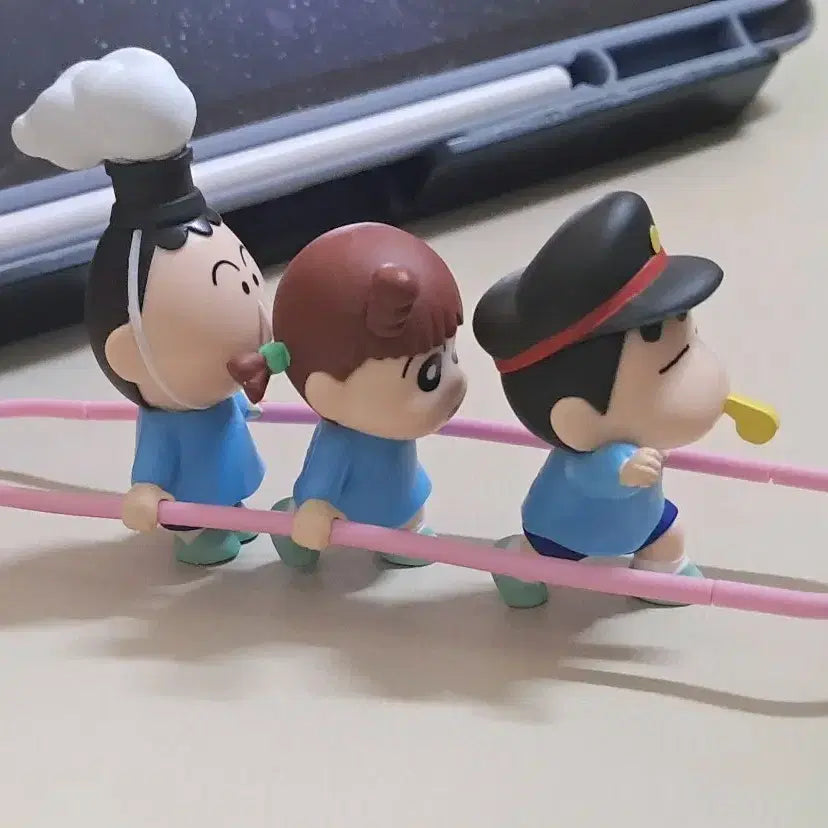 [BUNJANG] Crayon Shin-chan Figure Set / 짱구가챠 놀이터(맹구,짱구,유리)
