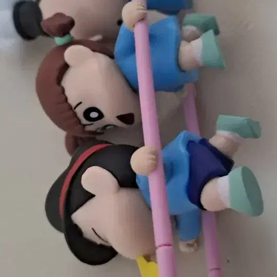 [BUNJANG] Crayon Shin-chan Figure Set / 짱구가챠 놀이터(맹구,짱구,유리)