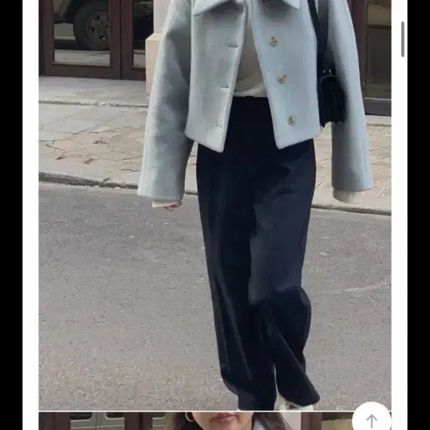 [BUNJANG] MaybeBaby Dearest Wool Coat (Gray) / 메이비베이비 디어리스트 울코트(그레이)