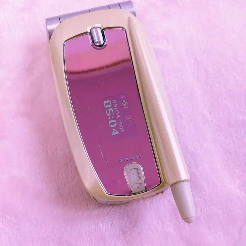 [BUNJANG] Vintage Hello Kitty Mockup Phone Toy / 고전 키티 목업폰 빈티지 갈라폰 폴더폰 모형 클리커