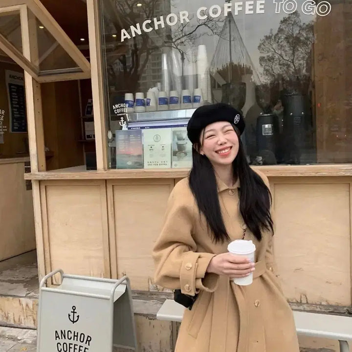 [BUNJANG] ownt Camel Handmade Coat / 온트 ownt 핸드메이드 코트 카멜