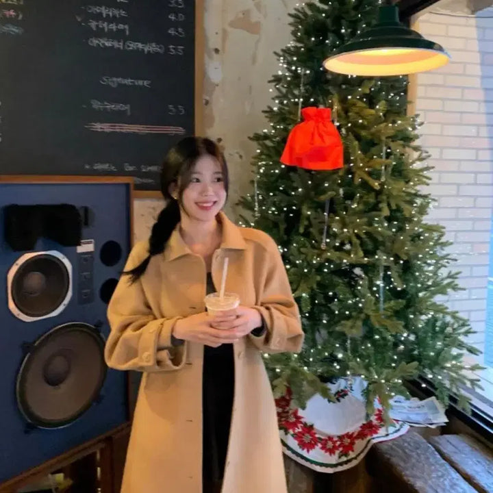 [BUNJANG] ownt Camel Handmade Coat / 온트 ownt 핸드메이드 코트 카멜