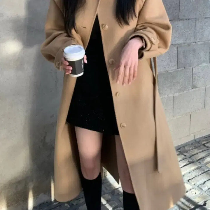 [BUNJANG] ownt Camel Handmade Coat / 온트 ownt 핸드메이드 코트 카멜