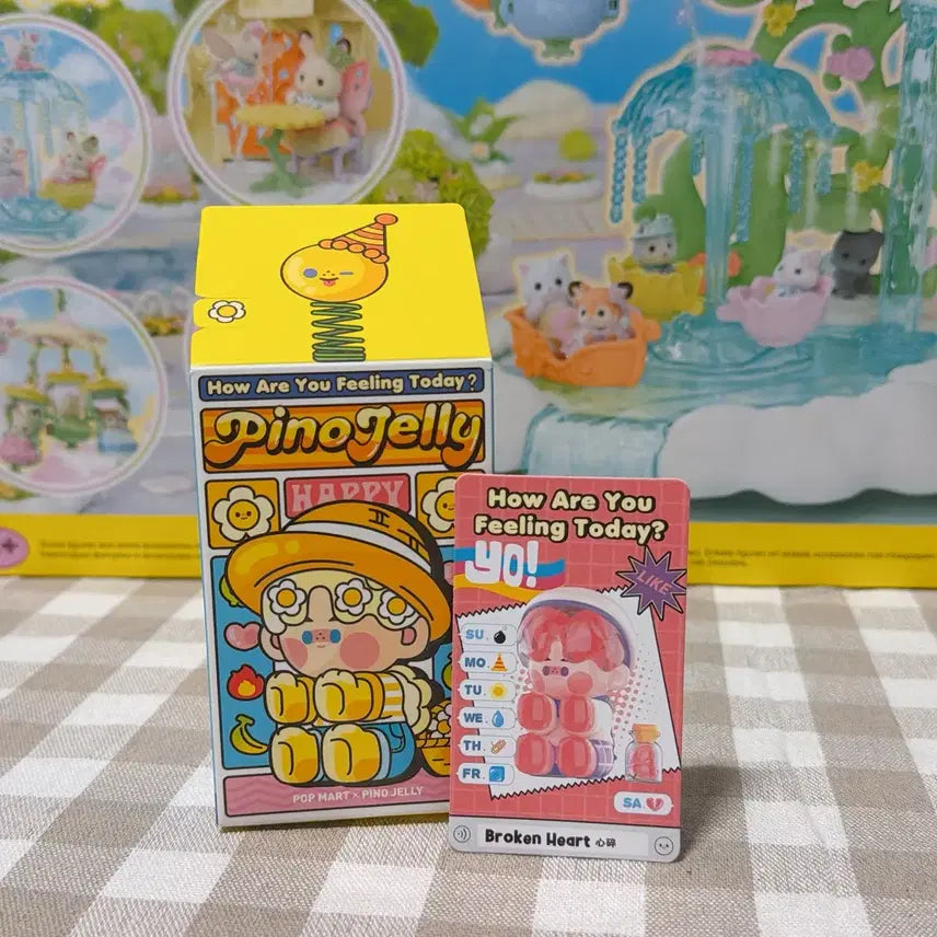 [BUNJANG] Popmart Pino Jelly How Are You Feeling Today Figure - Unsealed / (피규어 미개봉) 팝마트 피노젤리 오늘기분어때  실연