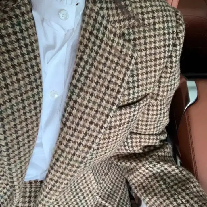 [BUNJANG] My Ico Alhambra Moon Tweed Setup 34 / 마이아이코 알함브라문 트위드 셋업 34 (영국산)