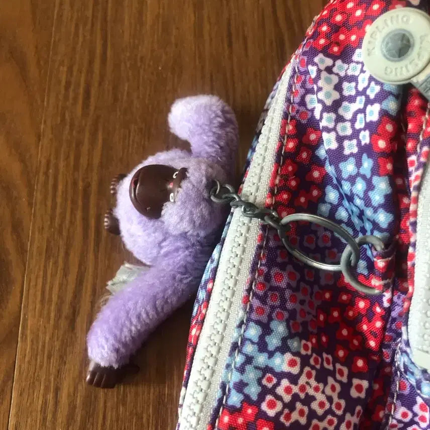 [BUNJANG] Kipling Flower Pattern Backpack / 키플링백팩