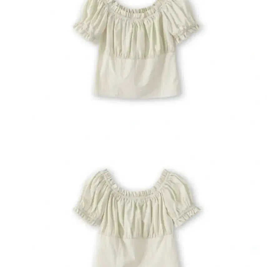 [BUNJANG] Riel Babydoll Blouse Mint M Size / (새상품) 리엘 베이비돌 블라우스 민트 m사이즈
