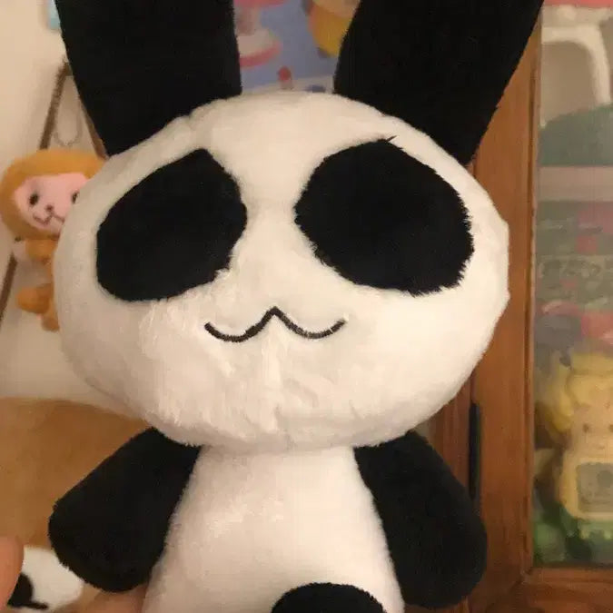 [BUNJANG] Rare Japanese Vintage Rabbit Panda Plush Toy / 타임세일) 초레어! 일본고전 12살 작은가슴의 두근거림 토끼판다 인형