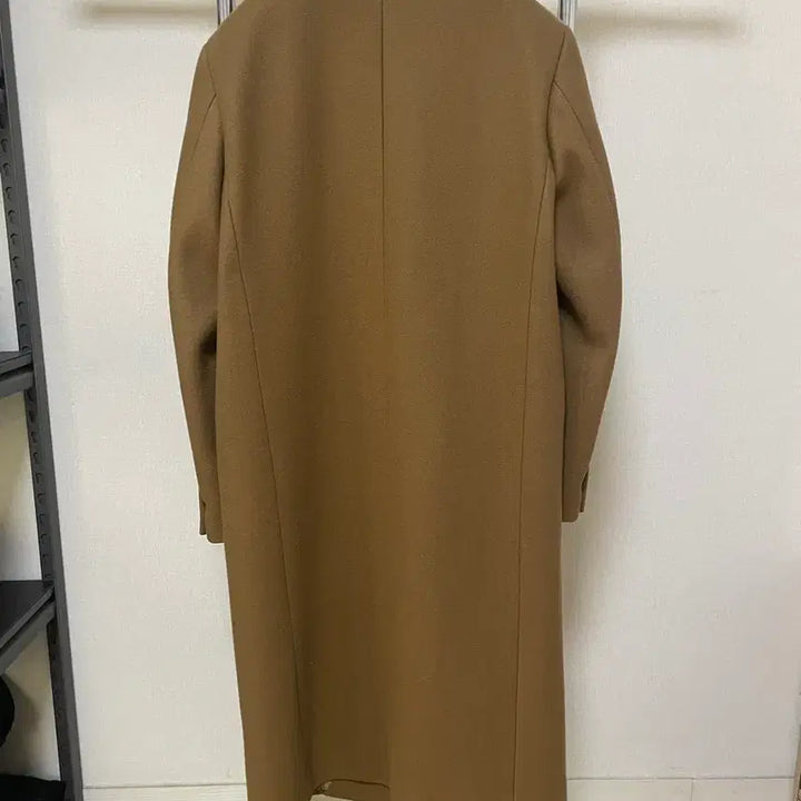 [BUNJANG] MNGU 17FW Double Breasted Long Coat Camel M / M) MNGU 17fw 더블 브레스티드 롱코트 카멜 명작 시즌
