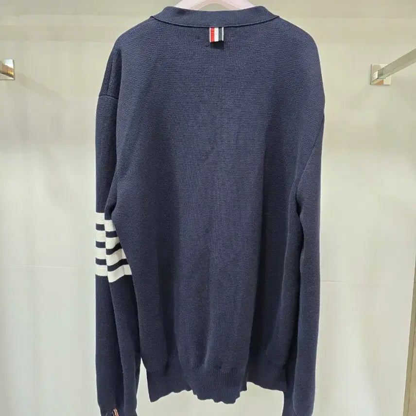 [BUNJANG] Thom Browne Navy Cardigan / [정품/5사이즈] 톰브라운 네이비 가디건