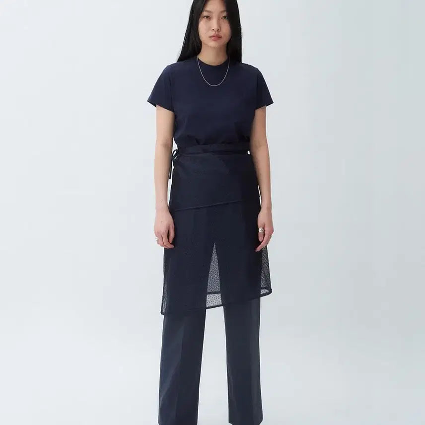 [BUNJANG] OSTHE Double Layered Skirt / 오스더 더블 레이어드 스커트 (오눅 착용)