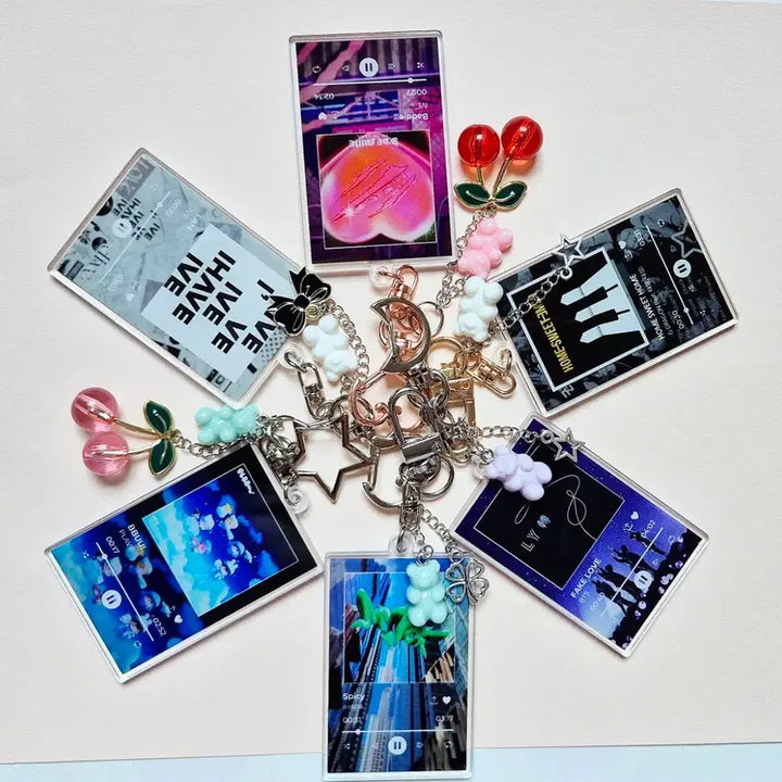 [BUNJANG] Various Artists Acrylic Keyring / 에스파 지디 방탄 아이브 플레이브 플레이리스트 아크릴 키링