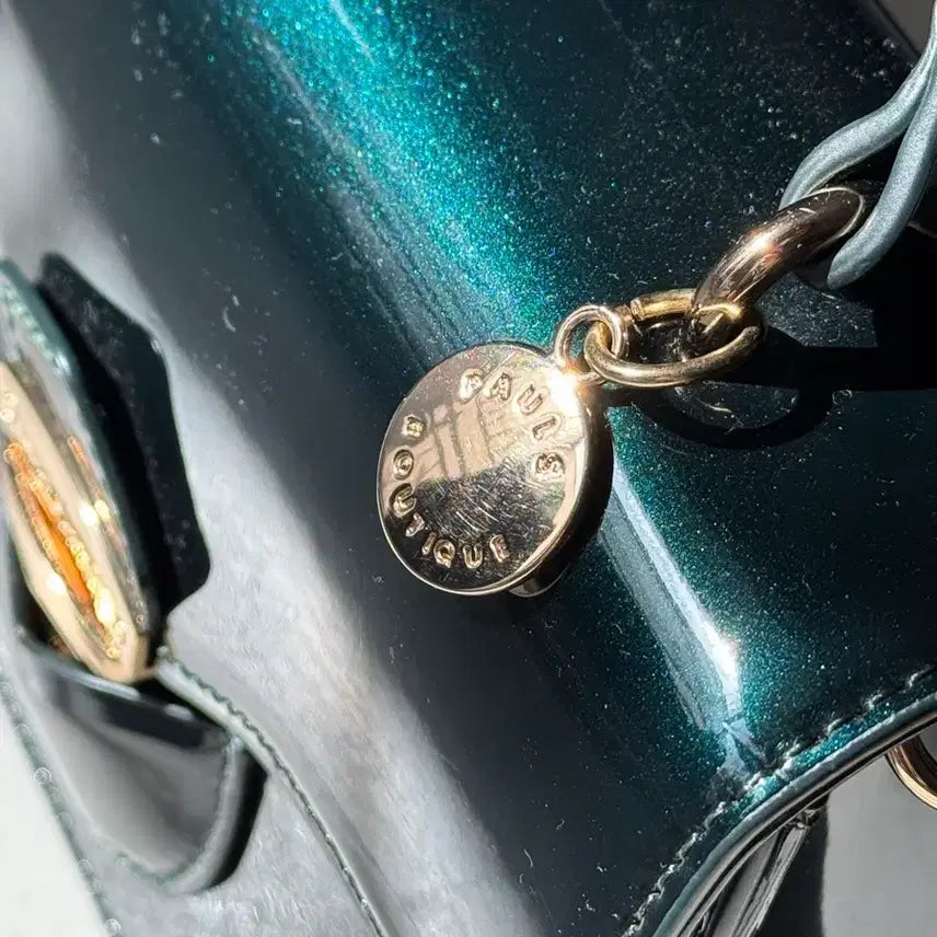 [BUNJANG] Paul's Boutique Deep Green Mini Crossbody Bag / 폴스부띠끄 딥그린 미니 크로스백