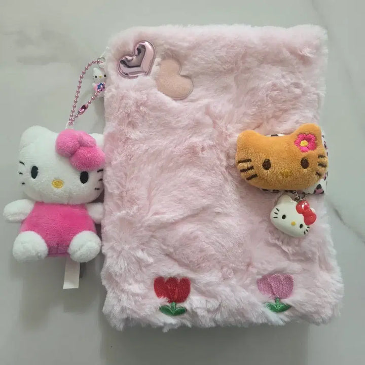 [BUNJANG] Kitty Diary & Book Cover Bundle Set / 키티 다이어리&북커버 키링 일괄