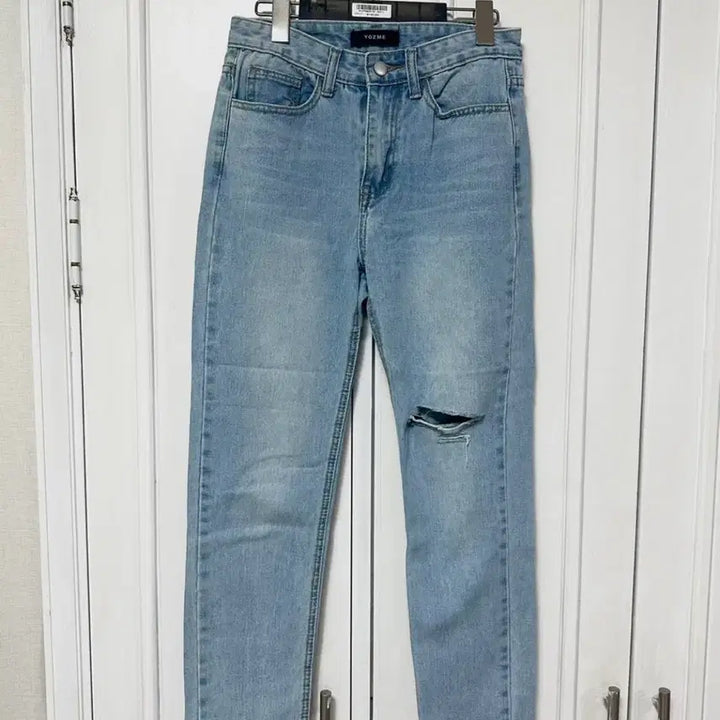 [BUNJANG] Jeans, Denim Pants Size S / 연청 데님 청바지 사이즈 S 새상품