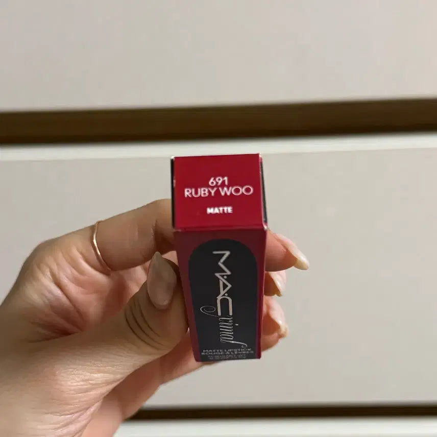 [BUNJANG] MAC Ruby Woo Matte Lipstick / 맥 맥시멀 매트 립스틱 루비우