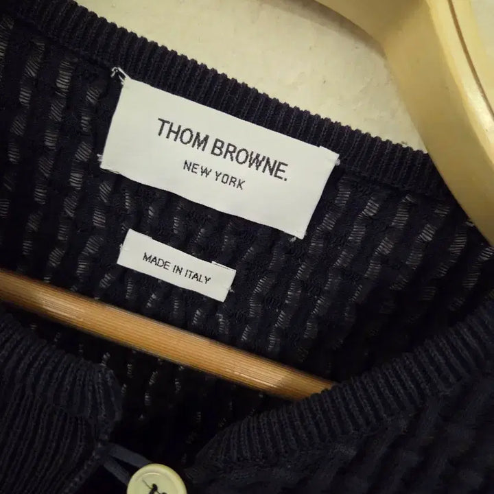 [BUNJANG] Thom Browne Navy Cardigan (Women&