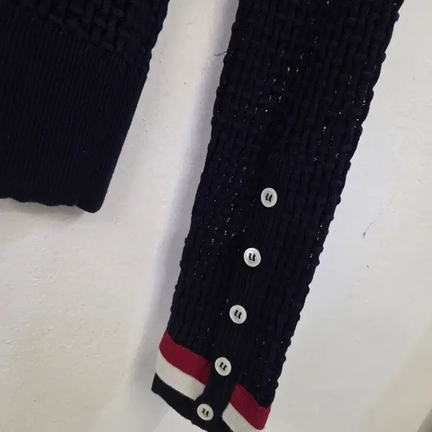 [BUNJANG] Thom Browne Navy Cardigan (Women&