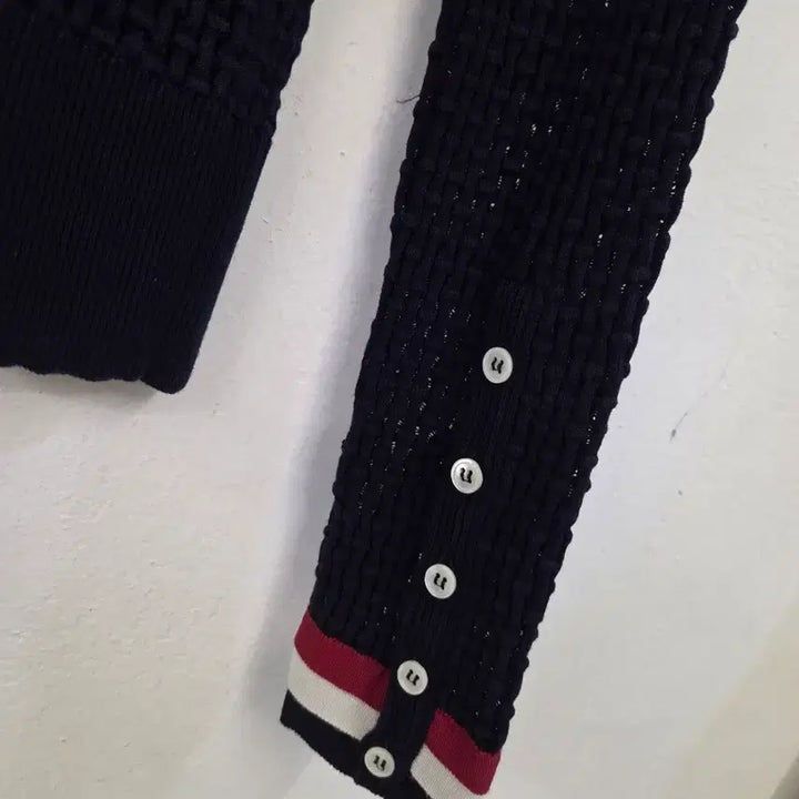 [BUNJANG] Thom Browne Navy Cardigan (Women&