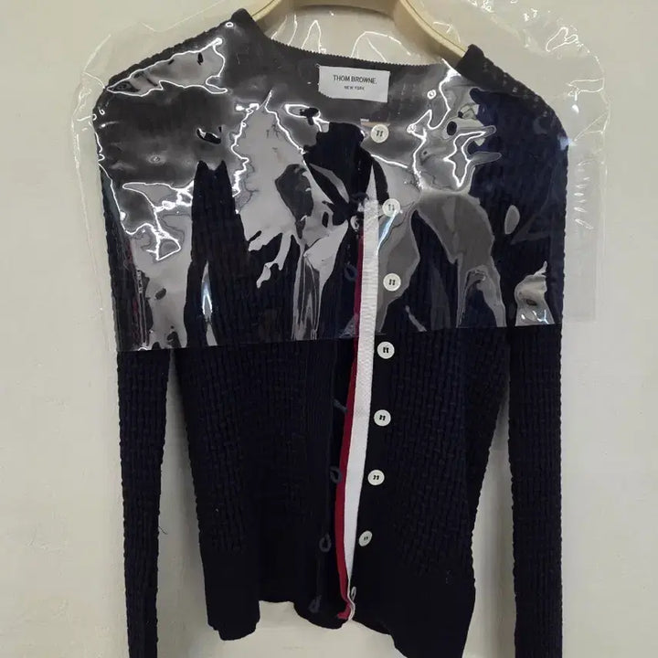 [BUNJANG] Thom Browne Navy Cardigan (Women&
