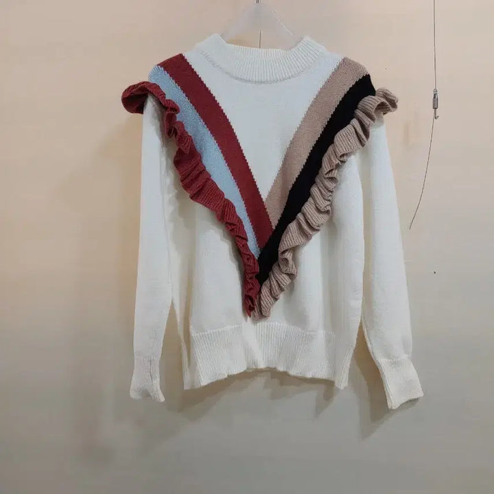 [BUNJANG] Angora Blend Knit Top / 1. 앙고라혼방니트티셔츠