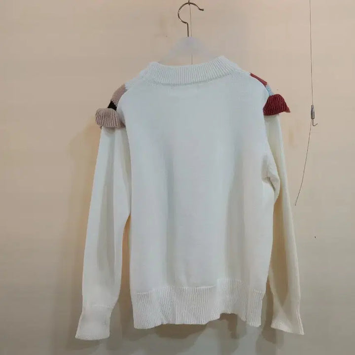 [BUNJANG] Angora Blend Knit Top / 1. 앙고라혼방니트티셔츠