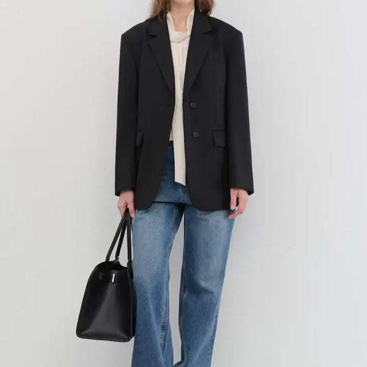 [BUNJANG] Dunst Essential 2 Button Wool Blazer / 25FW 던스트 ESSENTIAL 2 BUTTON WOOL BLAZER