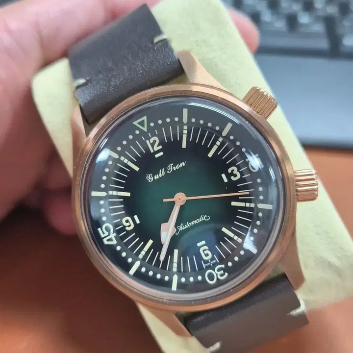 [BUNJANG] Gulltron Automatic Bronze Watch / Gulltron 오토매틱 시계