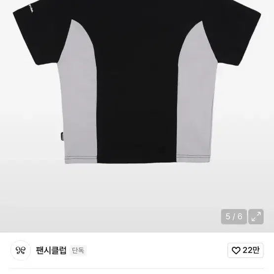 [BUNJANG] Nasty Fancy Club Sorority Standard Tee Black / 네스티팬시클럽 소로티티 스탠다드 티 블랙