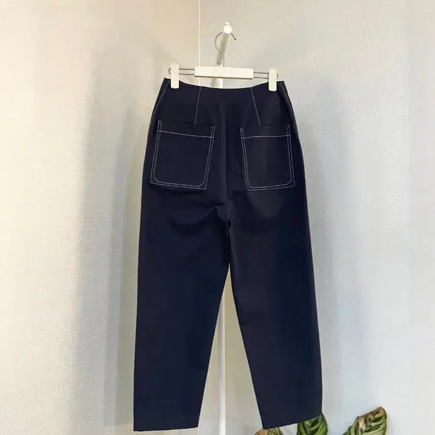 [BUNJANG] J. Chung Navy Straight Pants / 제이청 데님스트레이트 봄면여자 바지 팬츠
