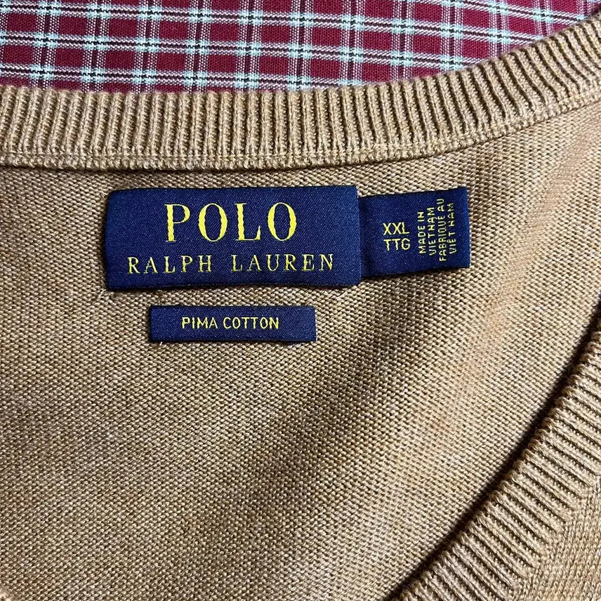 [BUNJANG] Polo Ralph Lauren Pima Cotton Knit Sweater / 폴로랄프로렌 피마코튼 니트