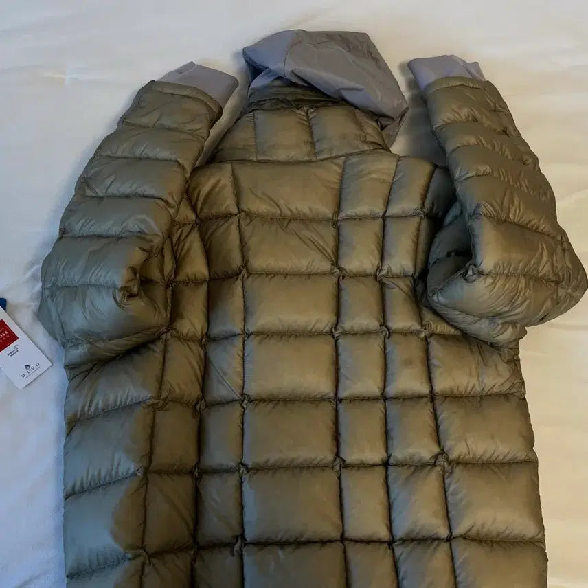 [BUNJANG] 999휴머니티 Modular Light Goose Puffer Jacket - Khaki - Size 2 / [2] 999휴머니티 모듈러 라이트 구스 푸퍼