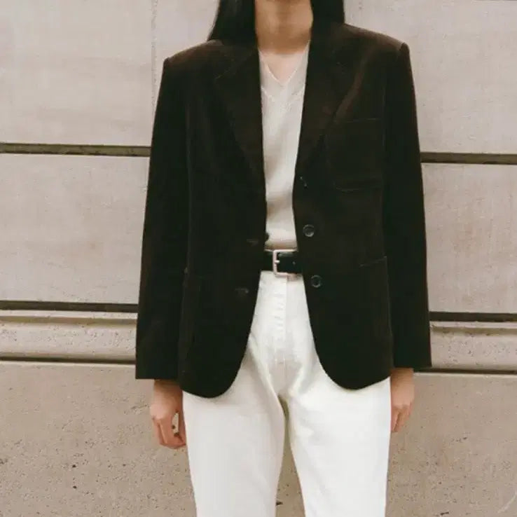 [BUNJANG] Urbanic30 Ilford Corduroy Jacket - Olive / 얼바닉30 Ilford 일포드 코듀로이 자켓 - 올리브색상