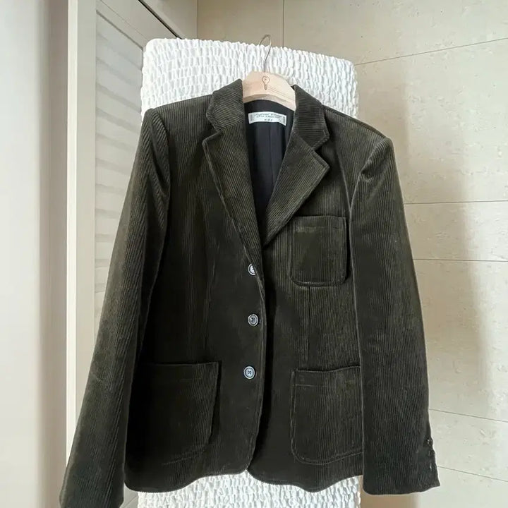 [BUNJANG] Urbanic30 Ilford Corduroy Jacket - Olive / 얼바닉30 Ilford 일포드 코듀로이 자켓 - 올리브색상