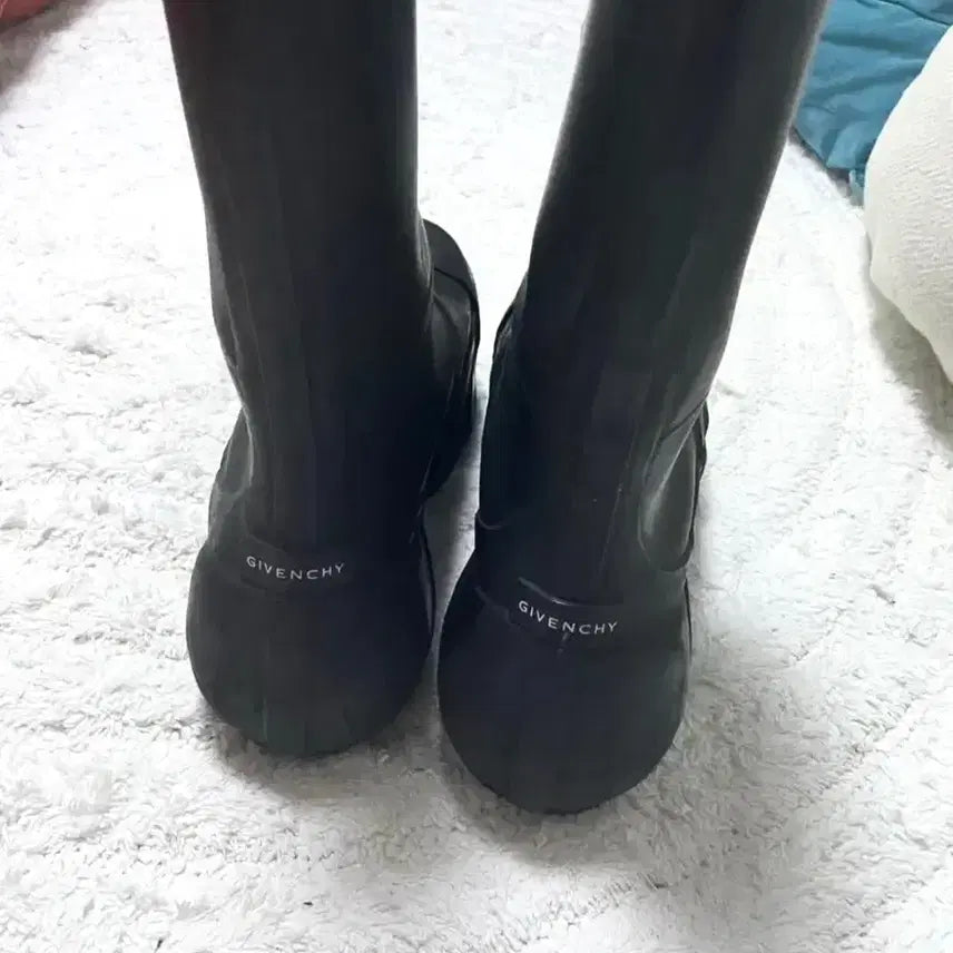 [BUNJANG] Givenchy Long Rubber Rain Boots / 지방시 롱 러버 레인부츠 판매
