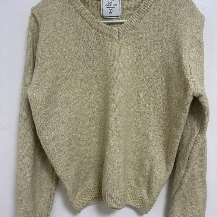 [BUNJANG] RIIZE V-Neck Knit Sweater Mint Green / 새상품) 리든어스 브이넥 니트 스웨터 말차 민트 그린 연두색