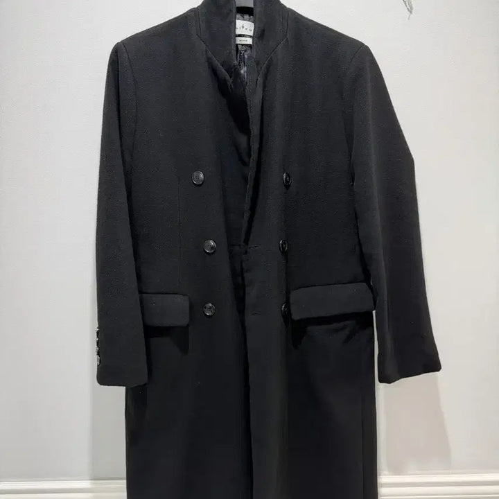 [BUNJANG] Unisex Black Long Coat M / 블랙 롱 코트M(95~100)