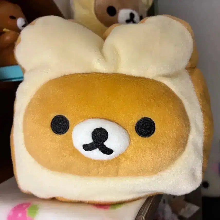 [BUNJANG] Rilakkuma Toast Bread Tissue Cover / 리락쿠마 식빵 인형 휴지 케이스 티슈 커버
