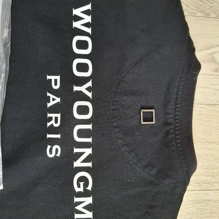 [BUNJANG] Wooyoungmi Back Logo Short Sleeve 46 / [정품24ss]우영미 백로고 반팔 46사이즈