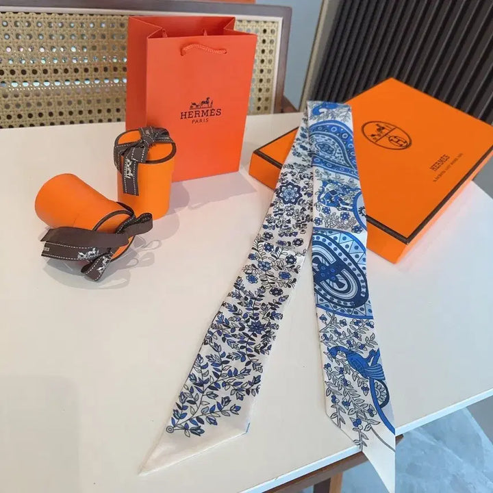 [BUNJANG] Hermes Twilly Silk Scarf / 에르메스 실크 스카프