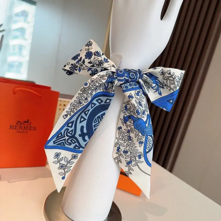 [BUNJANG] Hermes Twilly Silk Scarf / 에르메스 실크 스카프