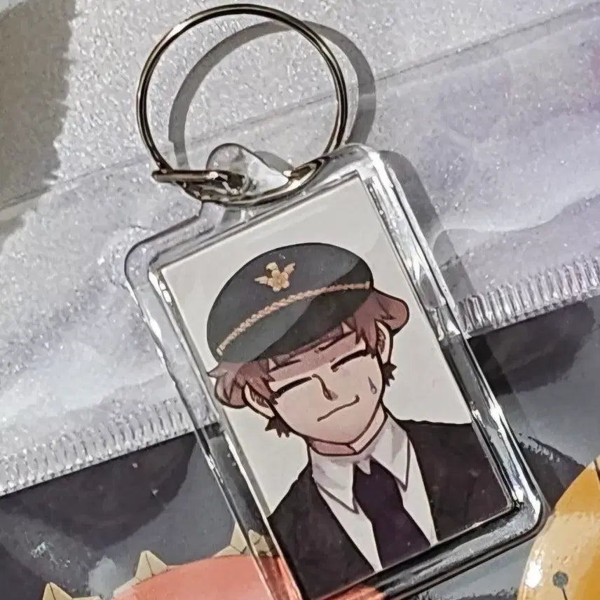 [BUNJANG] ODD EYE CIRCLE Deokgae Profile Photo Keyring / 덕개 증사키링(판매)