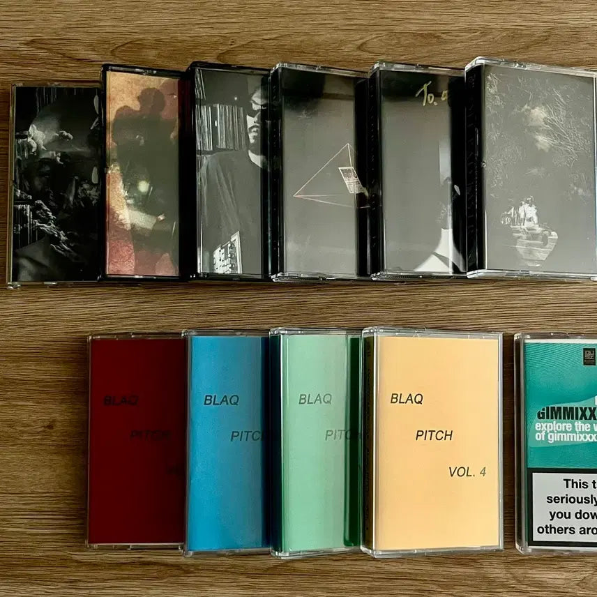 [BUNJANG] Avant-Garde Park Cassette Tape Collection / 아방가르드 박 카세트 테이프 전집