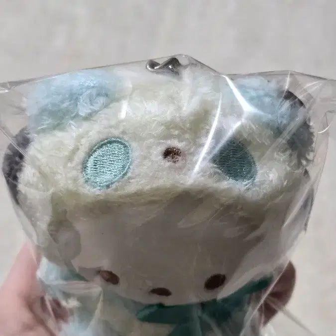 [BUNJANG] Sanrio Pochacco Plushie Keyring / (새상품)포차코 뽀글이 털옷 인형키링