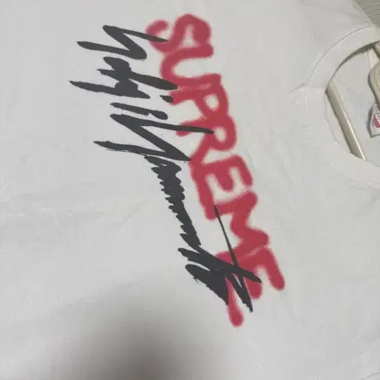 [BUNJANG] Yohji Yamamoto &amp; Supreme Collaboration T-shirt / (M)요지야마모토&amp;슈프림 콜라보 티셔츠