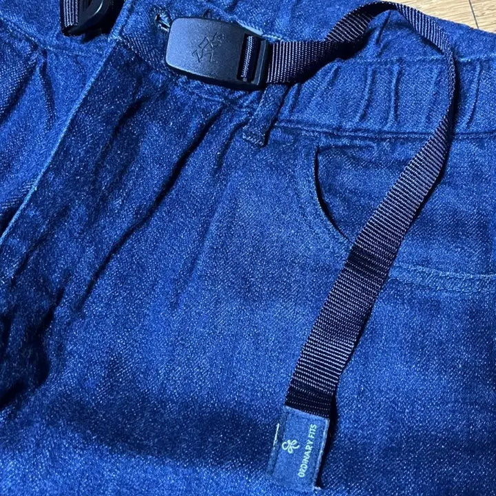 [BUNJANG] Gramicci Ordinary Fits Collaboration Denim Pants / 그라미치 오디너리핏츠 콜라보 데님 팬츠 루즈테이퍼드 클라이밍 아메카지