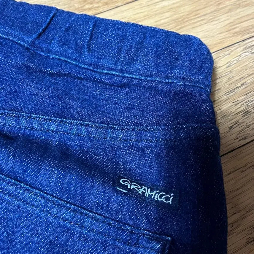 [BUNJANG] Gramicci Ordinary Fits Collaboration Denim Pants / 그라미치 오디너리핏츠 콜라보 데님 팬츠 루즈테이퍼드 클라이밍 아메카지