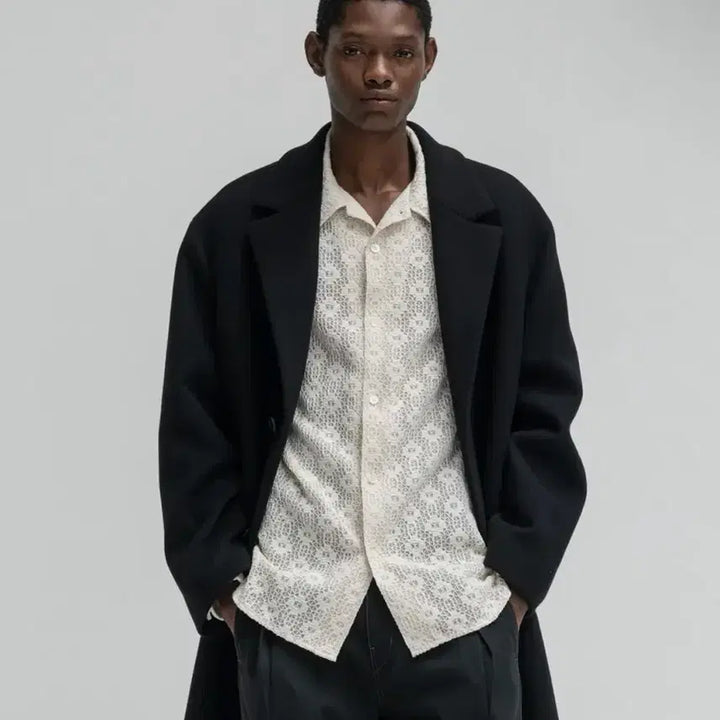 [BUNJANG] Insilence MTR Oversized Single Coat / [L] 인사일런스 MTR 오버사이즈 싱글 코트