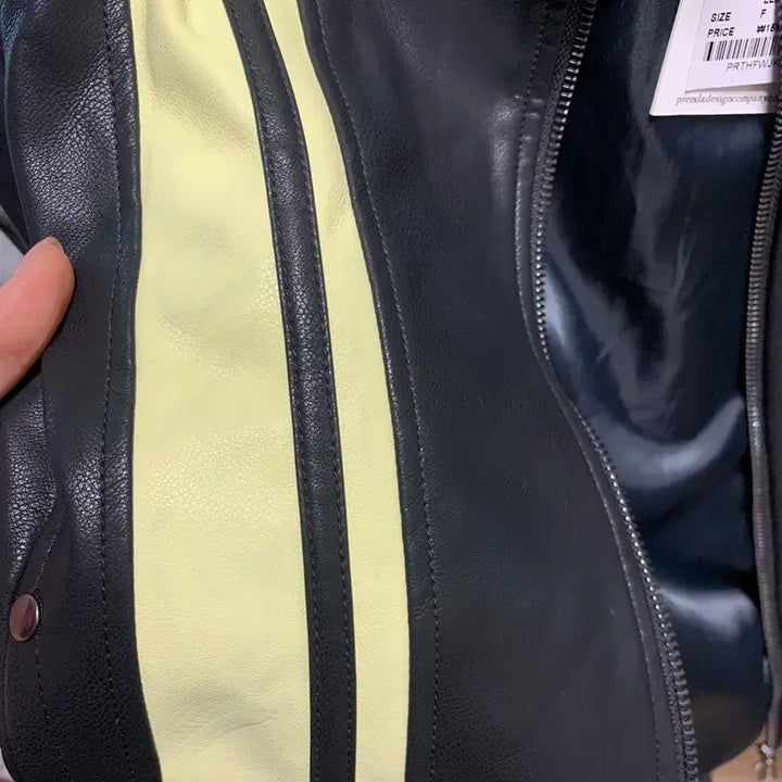 [BUNJANG] Frenda Eco Leather Rider Leather Jacket / 텍o 새상품) 프렌다 에코레더 라이더 레더재킷 가죽재킷